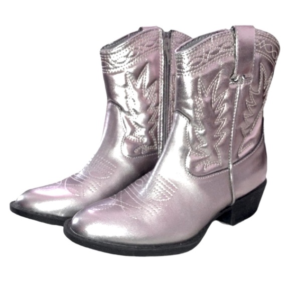 NEW Coconuts by Matisse x free people Metallic Cowgirl boot size 6 - Picture 3 of 7